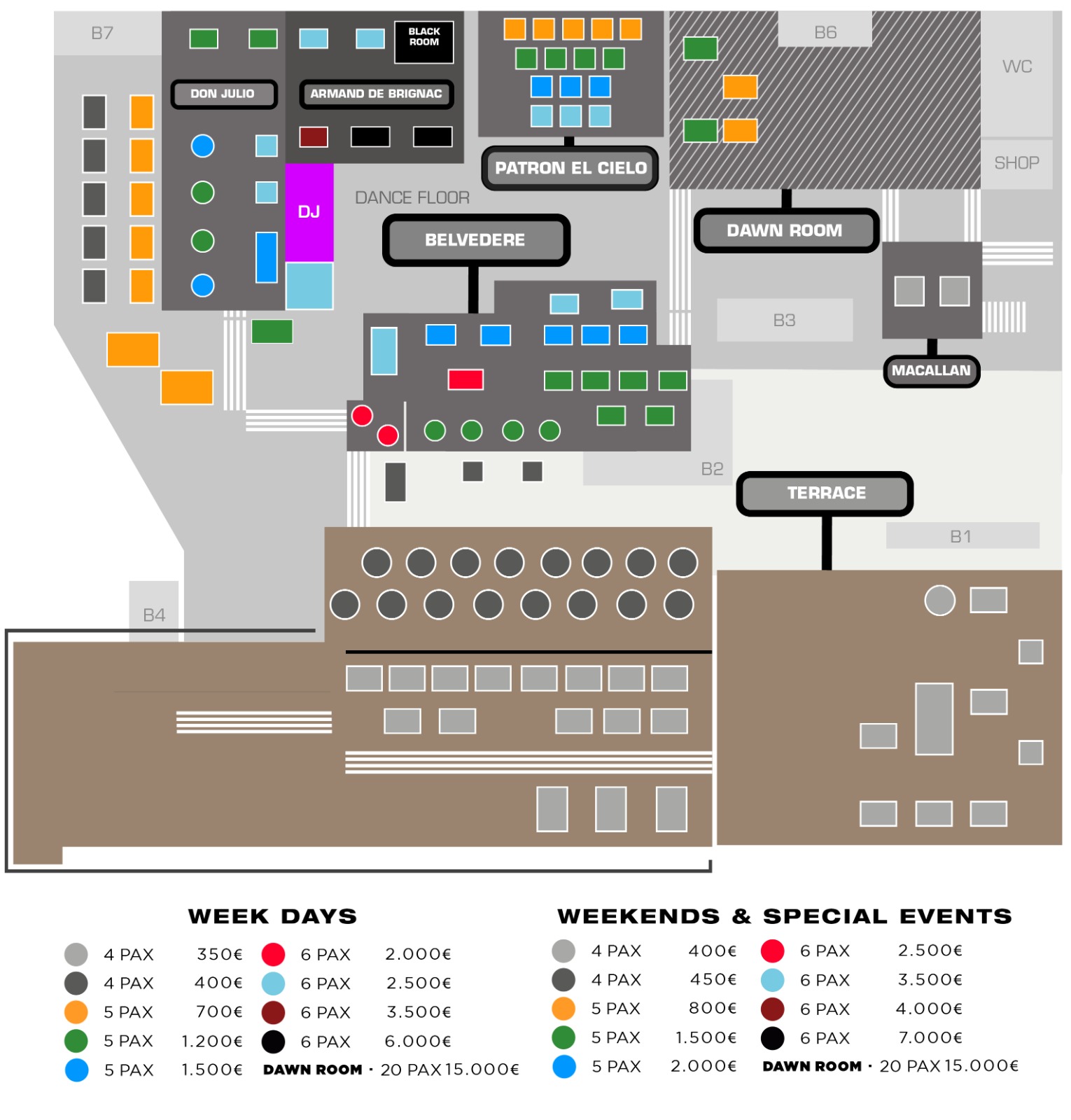 Information and reservations